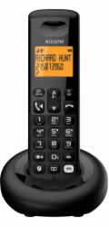 Alcatel E260 ČERNÝ - DECT TELEFON
