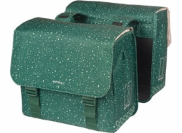 BASIL FLAIR DVOJITÁ TAŠKA NA KOLO, ZAVĚŠOVACÍ, 35L, Vodotěsná, Zelená (NOVINKA 2025)