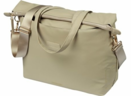BASIL MANHATTAN KANCELÁŘSKÁ KANCELÁŘSKÁ TAŠKA NA KOLO, ZAVĚŠENÍ, 12L, Vodotěsná, Taupe (NOVINKA 2025)