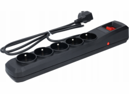 Kerg Prodlužovací kabel R5 5g 1,5m černý ARcon