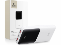 Tech-Protect Powerbanka PB01 10000 MAH 22,5 W bílá