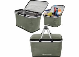Enero Skládací termo košík 24L zelený