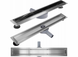 REA-G5809 / REA / NEOX PRO / LINEAR DRAIN 800 BRUSHED /