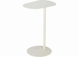 Odkládací stolek oválný 35 x 53 cm bílá KO-HZ1234220