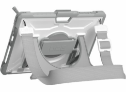 UAG Plasma - Ochranné pouzdro s vestavěným stojánkem a ramenním a ručním popruhem pro Microsoft Surface GO 1/2/3 (OEM verze) (bílá/šedá)