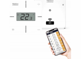 Tech Bezdrátový pokojový termostat T2 X WiFi s výkonným modulem, povrchová montáž