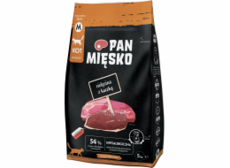 Pan Mięsko Suché krmivo pro kočky Telecí s kachnou M 5kg