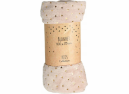 Home Styling Collection Dětská deka s metalickým vzorem, 75 x 100 cm