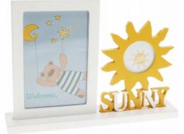 Home Styling Collection Stojací rám s dekorací, 25,5 x 5 x 18,5 cm