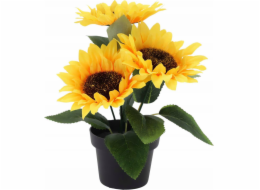 ProGarden Umělá slunečnice, 20 cm