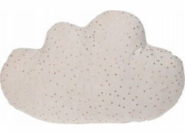 Home Styling Collection Dekorativní sametový polštář s metalickým vzorem