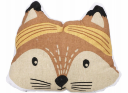 Home Styling Collection Dětský polštářek zvířátko s ušima, bavlna, 35 x 40 cm