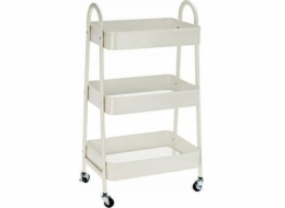 3patrový kuchyňský vozík na kolečkách
