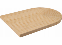 ArtPlast Servírovací podnos z vroubkovaného bambusu