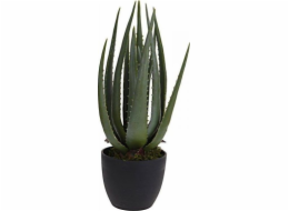 Bytová dekorace Umělá aloe v květináči 45 cm