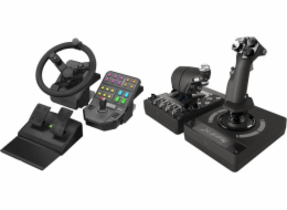 Logitech Volant pro G Saitek Farm Sim Controller (945-000062) + G X56 Hotas (945-000059)
