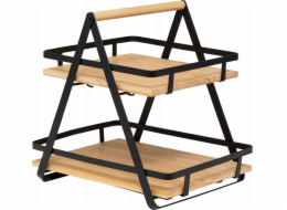 5five Stojací police na kuchyňskou desku ORDERA, 2úrovňová, 30,5 x 22,5 x 29 cm