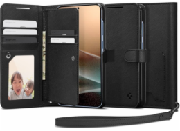 Spigen Peněženka "S" pro Galaxy S25+ Plus, černá
