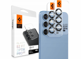 Spigen Ochranné sklíčko OPTIK PRO GLAS.TR „EZ FIT“ HD pro fotoaparát, 2 ks, pro Galaxy S25+ Plus, černé