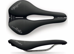 Selle Italia Sedlo SELLE ITALIA NOVUS EVO BOOST SUPERFLOW L (shoda id - L3) TI 316 duše 7, fibra-tek, černá (NOVÉ)