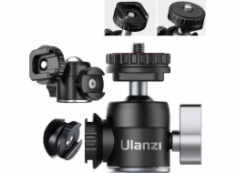 Ulanzi 3D kulová hlava se závitem 1/4'' a 2x ISO patka pro kameru / / U-60