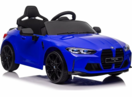LeanToys BMW M4 bateriové auto natřené modře