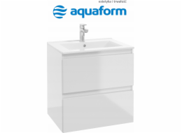 Cersanit AQ.401-1106011 / AQUAFORM / OTTIMA / ZÁVĚSNÁ SKŘÍŇKA POD UMYVADLO 60X60X45 DSM BÍLÝ LESKLÝ /