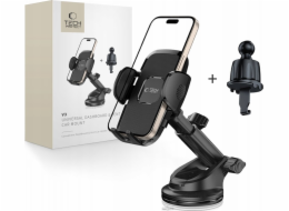 Tech-Protect UNIVERZÁLNÍ DRŽÁK V3 NA PŘÍSTROJOVOU DESKU A VENTILAČNÍ OTEVŘENÍ DO AUTOMOBILU, ČERNÝ