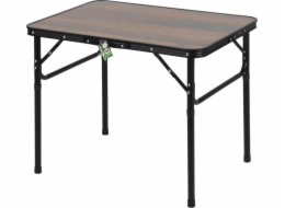 Enero SKLÁDACÍ KEMPINGOVÝ STŮL 75X55X25-59CM DŘEVĚNÝ