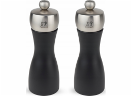 FIDJI Sada mlýnků na sůl a pepř 12 cm černý
