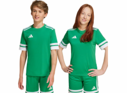 Adidas Dětské tričko Squadra 25 zelené JN7486 116cm