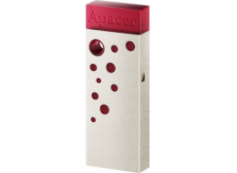 Apacer USB flash disk, USB 3.2 Gen1, 128 GB, AH15J, purpurový, AP128GAH15JR-1, USB A, prachotěsný, voděodolný