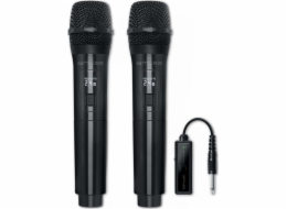 Muse Múza | Sada 2 bezdrátových mikrofonů | MC-50WI | Černý