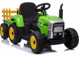 Lean Sport Bateriový traktor s přívěsem XMX611 zelený