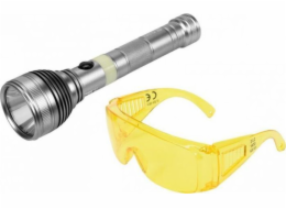 Yato Sada svítilen UV svítilna, baterie 3W + brýle