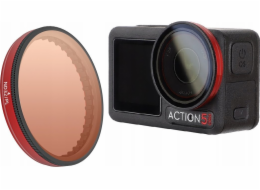 SunnyLife Hybridní polarizační filtr 2v1 Pl Nd32 pro DJI Osmo Action 5 Pro / 5Pro / 4 / 3 / Fi903-32p
