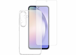 4smarts 4Smarts 360° Starter Set Glass + Cover for Galaxy A55