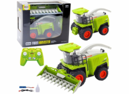 LeanToys Sklízecí mlátička s kukuřičným adaptérem na dálkové ovládání RC 2.4G LEAN Toys