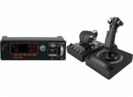 Logitech Vícepanelový USB joystick G Saitek Pro Flight (945-000009) + G X56 Hotas (945-000059)