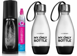 Sodastream Terra Saturator + 1 láhev + plyn Black + 2x 0,5L