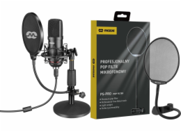 Mozos Mikrofon Mozos USB mikrofon MKIT-900PRO Gamer + mikrofonní pop filtr PS-PRO