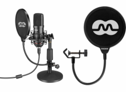 Mikrofon Mozos Mikrofon Mozos USB MKIT-900PRO Gamer + Pop mikrofonní filtr PS-1