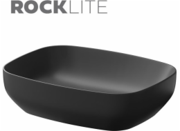 Cersanit K677-013 Umyvadlo na desku Umyvadlo Larga Obdélníkové Antracit Matt (50X38) BOX// CE.KRLA.U-NABL.LARGA-PROST-ANT () - CE.KRLA.U-NABL-PROST-ANT