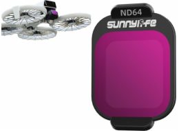 SunnyLife Celošedý filtr ND64 NDx64 pro dron DJI FLIP, pouzdro s filtrem / FI962-64