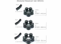 Prosperplast ZÁKLADNA PRO NÁDRŽ NA DEŠŤOVOU VODU MODULAR 5 BASECAN ANTRACITOVÁ