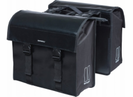 Basil DVOJITÁ BRAZNA URBAN LOAD 48-53L, systém MIK, 100% vodotěsná, černá/černá (NOVINKA 2025)