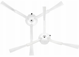 JETtools 2x boční čisticí kartáč pro Roborock S8 S8+ S8 Pro Ultra / bílý