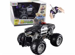 LeanToys dálkově ovládané policejní terénní vozidlo RC 1:16 světla kouř