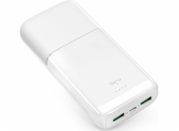 Puro Powerbanka DAILY 20 PLUS 20000mAh 2x USB-A / 1x USB-C 22,5W PD AFC - bílá