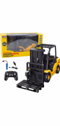 LeanToys Vysokozdvižný vozík na dálkové ovládání RC 2.4G Paleta Žlutá